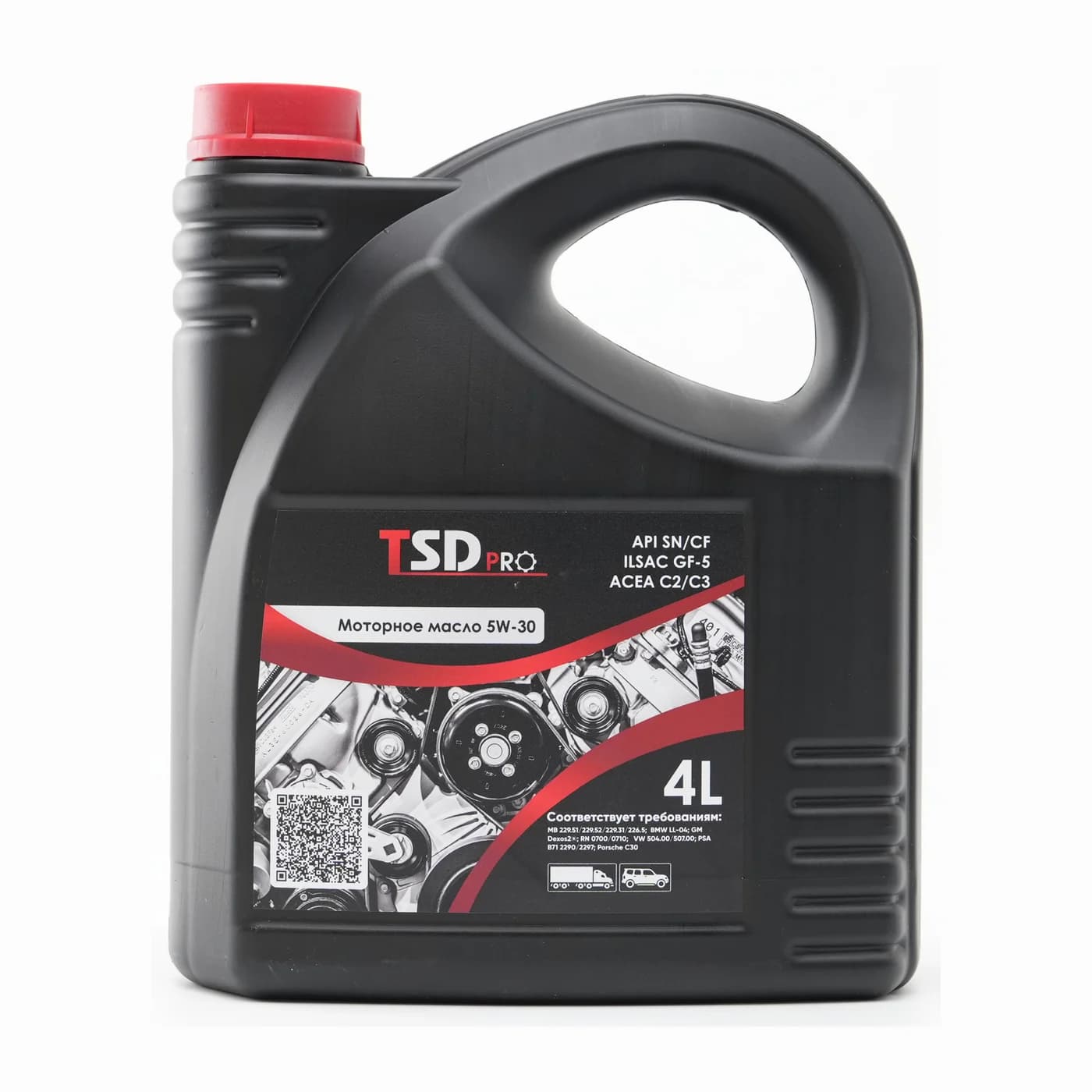 Моторное масло TSD PRO 5W-30, 20 л