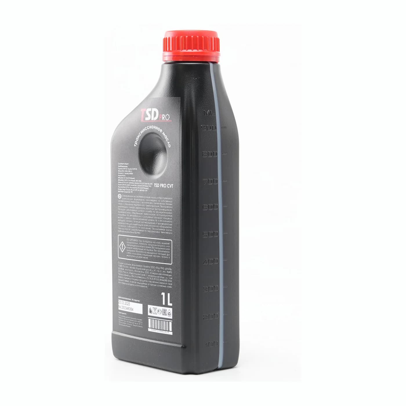 Трансмиссионное масло TSD PRO CVT, 1 л — фото 4