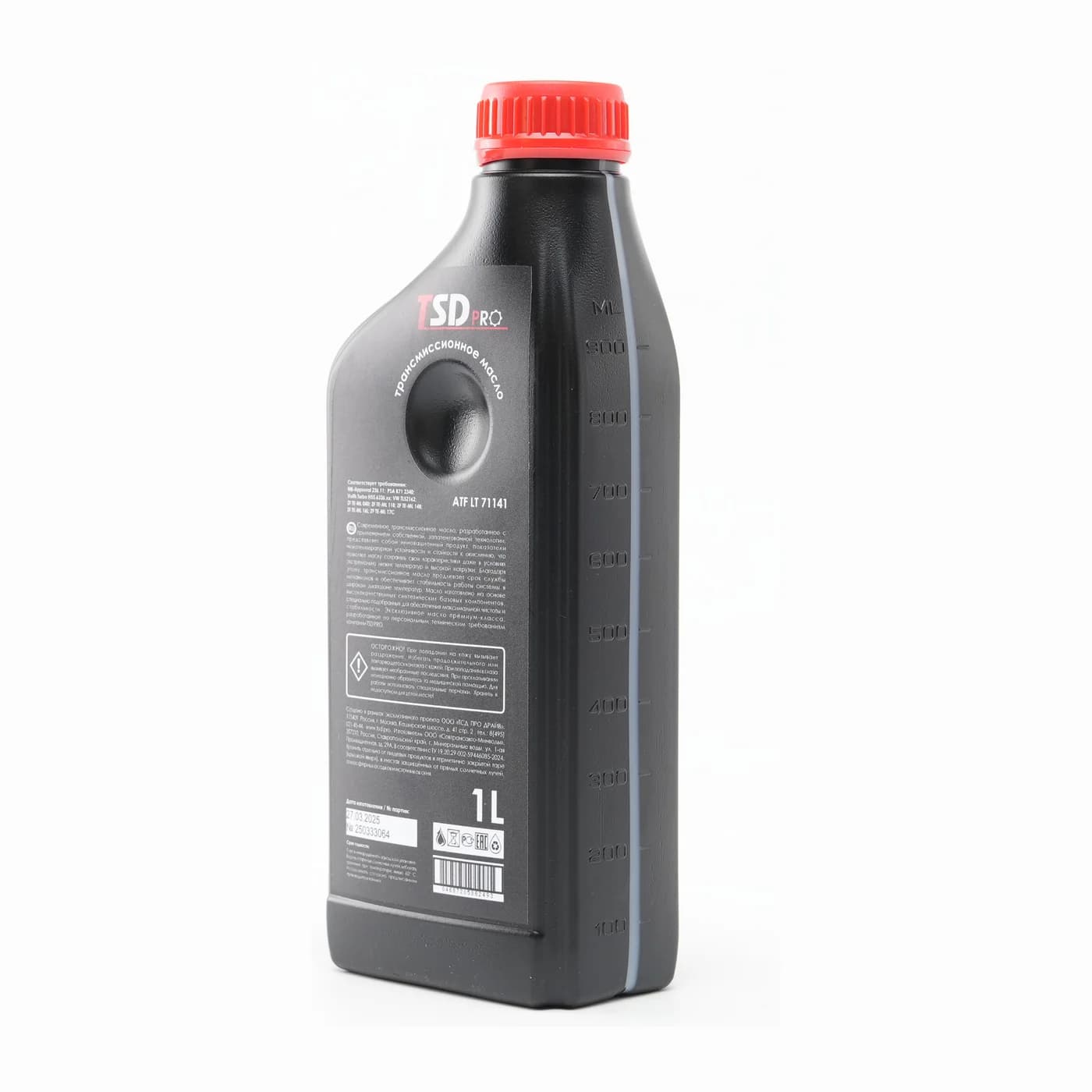 Трансмиссионное масло TSD PRO ATF LT 71141, 1 л — фото 2